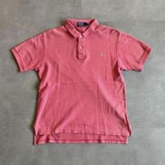 90s 古着 POLO ラルフローレン ピンク ポロシャツ cityboy