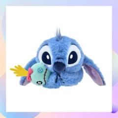 スティッチ＆スクランプ 筆箱・ペンケース ぬいぐるみ風 Stitch Day スティッチ＆スクランプ 筆箱・ペンケース ぬいぐるみ風 Stitch