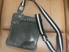 本革　BALLY バリー　ダークブラウン レザー