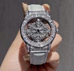 【限定モデル】スノーフレーク×スケルトンブリンレザーブリンウォッチ
