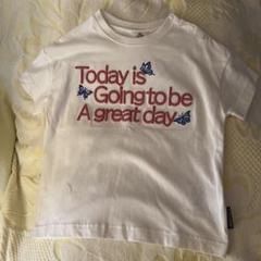 ◎●バースデイ MYLITTLEWONDER Tシャツ オフホワイト 90cm