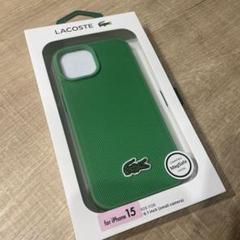 LACOSTE iPhone 15用ケース グリーン 2025年最新】ラコステ iPhone用ケースの人気アイテム - メルカリ