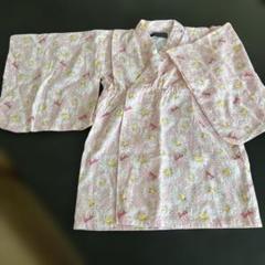 浴衣Barbie　ピンク花柄　95サイズ