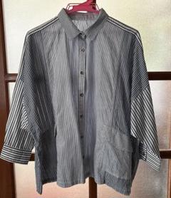 セシカのシャツブラウス七分袖