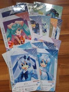 【未開封品】雪ミク 2021 クリアファイルセット 初音ミク 2025年最新】雪ミク クリアファイルの人気アイテム - メルカリ