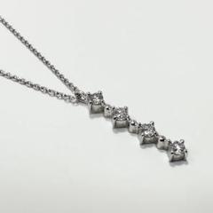 ヴァンドームアオヤマ　プラチナ　ダイヤモンド　ネックレス　0.24ct