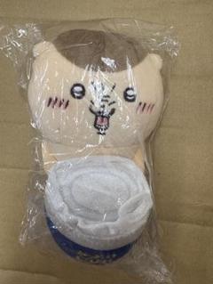 くりまんじゅう　ハンギョドン　デスクトップから見守るひっかけ　ぬいぐるみ ちいかわ×サンリオキャラクターズ デスクトップから見守る