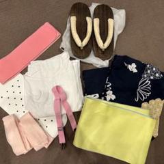 titivate 浴衣セット　ネイビー
