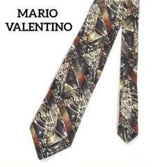 MARIO VALENTINO 鳥のイラスト ネクタイ MARIO VALENTINO 鳥のイラスト ネクタイ