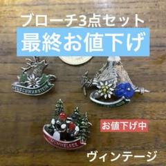 海外ブローチセット