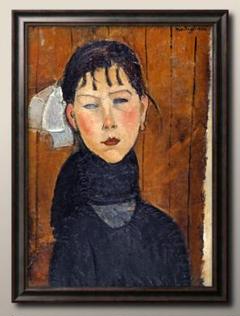 アメデオ・クレメンテ・モディリアーニ　アートポスター 1-0633□ポスター 絵画 A3サイズ『アメデオ・モディリアーニ