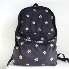 2343　レスポートサック　リュック　刺繍　フラワー　ほぼ未使用 2343 レスポートサック リュック 刺繍 フラワー ほぼ未使用
