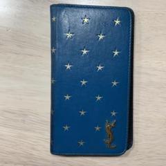 【SL】サンローラン YSLロゴ iPhoneＸ iPhoneXS 手帳型ケース SL】サンローラン 懸け YSLロゴ iPhoneX/XS 手帳型ケース BK