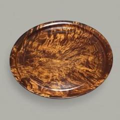 栃斑杢造り蘇芳染め　盛器　拭き漆仕上げ　受賞作 栃斑杢造り蘇芳染め 盛器 拭き漆仕上げ 受賞作 - メルカリ