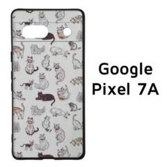 Pixel7a 猫 イラスト カバーのサムネイル