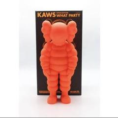 新品 KAWS WHAT PARTY orange カウズ supreme