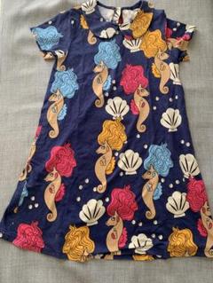 minirodini ワンピース 25SS pre】minirodini(ミニロディーニ)Roses aop woven
