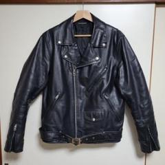 【激安・美品】JACKROSE ライダースジャケット羊革size 5 LL相当 美品】希少サイズ JACK ROSE ジャックローズ ダブルライダース