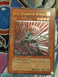 復讐の女戦士 ローズ 北米版 英語 レリーフ 1st CSOC