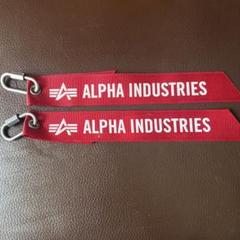 ALPHA INDUSTRIES 赤リボン　赤タグ　まとめ11本 ALPHA INDUSTRIES - アルファインダストリーズ ALPHA INDUSTRIES