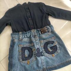 DOLCE&GABBANA ワンピース デニム