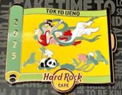 希少　HARD ROCK CAFE パンダ 5個セット　ピンバッチ　東京　上野 希少 HARD ROCK CAFE パンダ 5個セット ピンバッチ 東京 上野