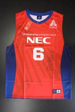 NECレッドロケッツ　サイン　ウェア NECレッドロケッツ川崎 山田二千華 直筆サイン色紙 日本代表