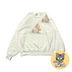 ジャージーズ 古着 スウェット USA製 ゆるダボ 天使 L