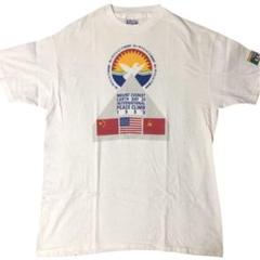 レア1990年 エベレスト国際平和登山 Mt.Everest ヴィンテージTシャツL.L.BeanエルエルビーンUSAアースデイ アウトドア 平和 アメリカ鳩ハト Yahoo!オークション - レア1990年 エベレスト国際平和登山 Mt