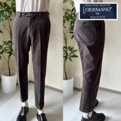 GERMANO スラックス 46 極美品 germano ジェルマーノ スラックス グレー 46 イージーパンツ
