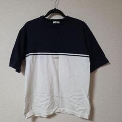 a.v.v HOMME アヴェヴェオム　半袖　Tシャツ　ネイビー×ホワイト　XLのサムネイル
