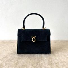 【美品✨】LAUNER ロウナー チェーンショルダーバッグ フォーマル ブラック 290898-1.jpg