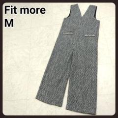 アシンメトリーフリルサロペット オールインワン fitmore