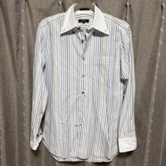 ✨極美品✨バーバリーブラックレーベル　3ピース　シャドーストライプ サイズ38R y070903 バーバリーブラックレーベル シャツ ストライプ 38