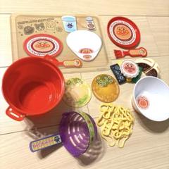 【美品】湯切りでチャッチャッ！アンパンマンラーメンセット