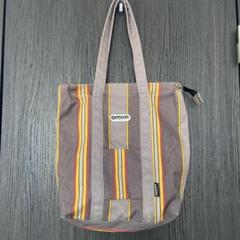 OUTDOOR PRODUCTS ストライプトートバッグ