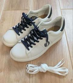 フレッドペリー SPENCER LEATHER Porcelain 27cm