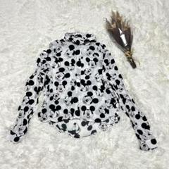 【H&M DIVIDED】Disney/シャツ/長袖/キッズ/165/36/総柄
