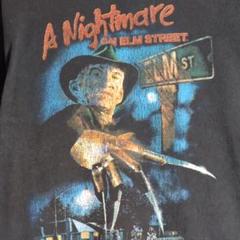 Tシャツ 黒 ムービーT フレディ Mサイズ エルム街の悪夢