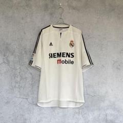 03's アディダス レアルマドリード 公式 ユニフォーム サッカーシャツy2k