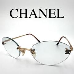 CHANEL フレームレス リムレス サングラス y2k シャネル CHANEL フレームレス リムレス サングラス y2k シャネル