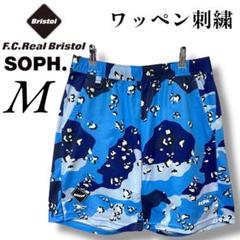 激安ブランド Real 入手困難】F.C. Bristol M ブルーカモ ショートパンツ パンツ