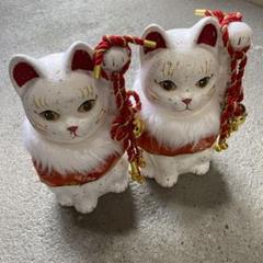 幸せ鈴なり招き猫 まねきねこ 招き猫 ちぎり和紙 - メルカリ