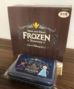 ファンタジースプリングス アナ雪アクセサリーコンプリートセット&シール缶 新品