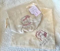 メゾンドフルールxちいかわ　巾着、タオル　うさぎ 予約】ちいかわ Maison de FLEUR 刺繍巾着（うさぎ）【2025年3月