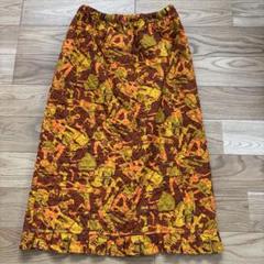 70s スペシャル生地　キルティングスカート　ヴィンテージ　カウガール 70s スペシャル生地キルティングスカートヴィンテージカウガール