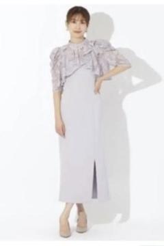couture an/クチュール アン】シフォン ベアトップ フリル