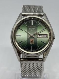 希少稼働品　Seiko ELNIX SG 0723-6010 緑色文字盤 メンズ