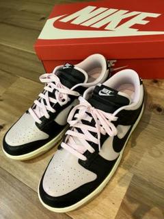【値下げ】NIKE ダンクロー　29.5 ブラック×ピンク　希少サイズ　箱付き