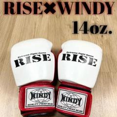 【状態良好】RISE公式 WINDY製 ボクシンググローブ 14oz. BGVH natural.jpg